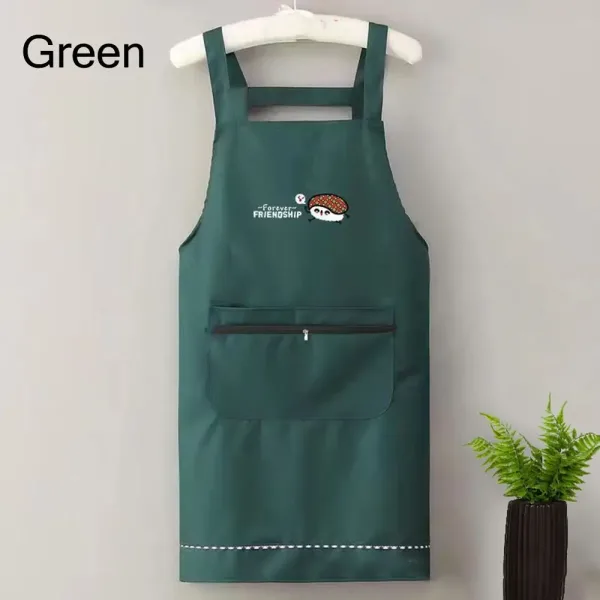 tablier barista vert