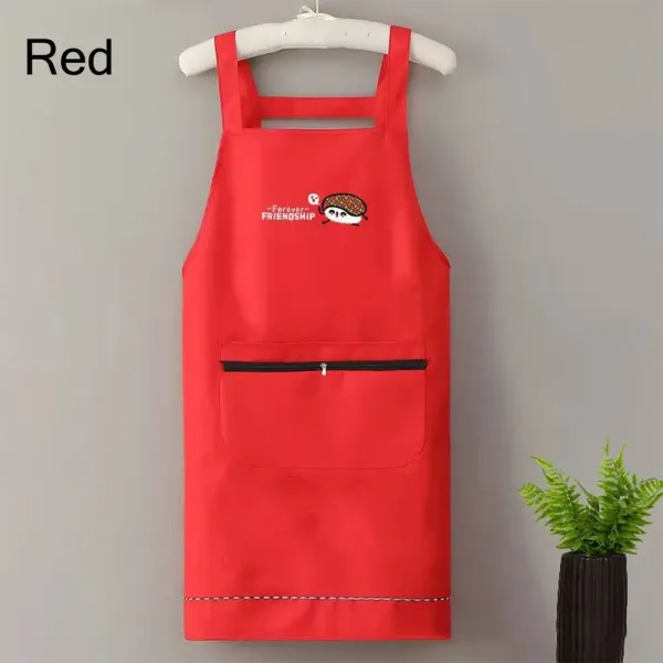 Tablier Barista Rouge